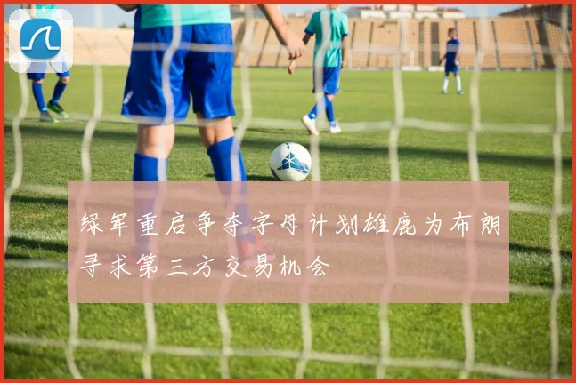 绿军重启争夺字母计划雄鹿为布朗寻求第三方交易机会